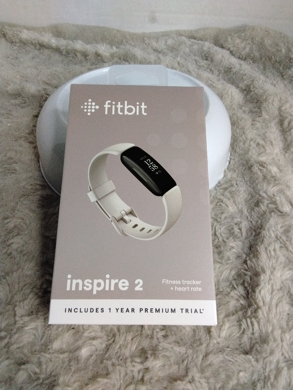 NEW. NRFB.  Fitbit Inspire 2 Activity Tracker Fitness Tracker/Heart Rate. White